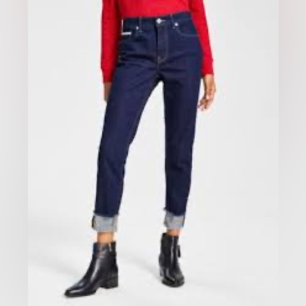 Tommy Hilfiger Navy Ankle Jeans